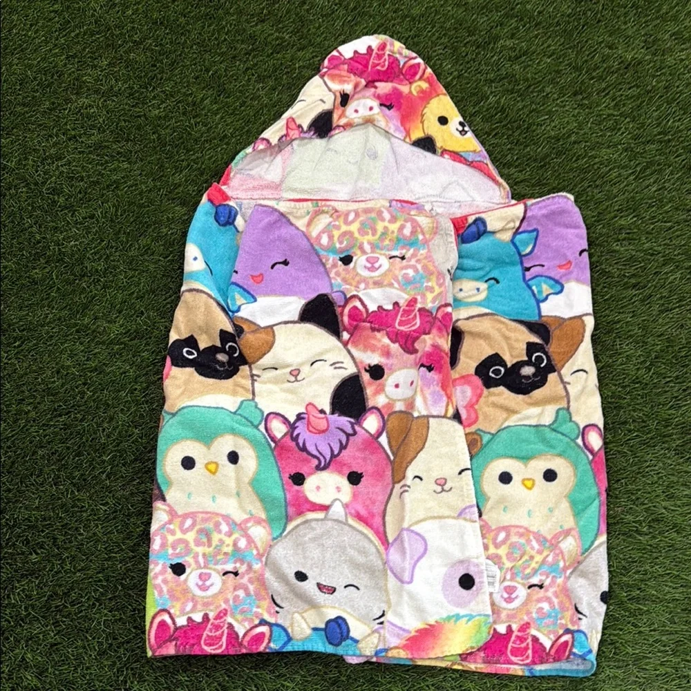 Squishmallows Hooded Bath/Beach Towel
